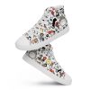 mens high top canvas shoes white front 62137df197c14 - Studio Ghibli Merch