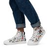 mens high top canvas shoes white left 62137df1974da - Studio Ghibli Merch