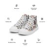 mens high top canvas shoes white left front 62137df197f68 - Studio Ghibli Merch