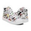 mens high top canvas shoes white right 62137df198198 - Studio Ghibli Merch