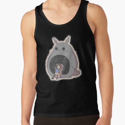 101 My Neighbor Totoro, Totoro, Studio Ghibli, Ghibli Totoro, Studio Totoro Ghibli, Studio Ghibli Totoro 1055 Tank Top Official Studio Ghibli Merch