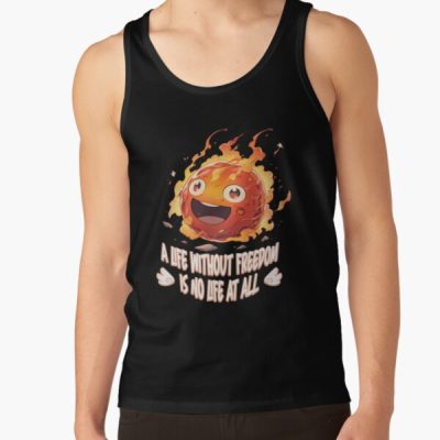 Calcifer Howl'S Castle Tank Top Official Studio Ghibli Merch