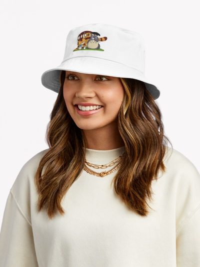 101 My Neighbor Totoro, Totoro, Studio Ghibli, Ghibli Totoro, Studio Totoro Ghibli, Studio Ghibli Totoro 1022 Bucket Hat Official Studio Ghibli Merch