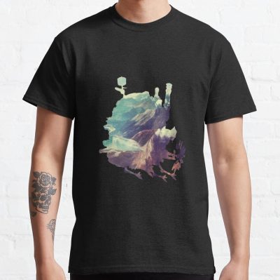 Howls Moving Castle Castle T-Shirt Official Studio Ghibli Merch