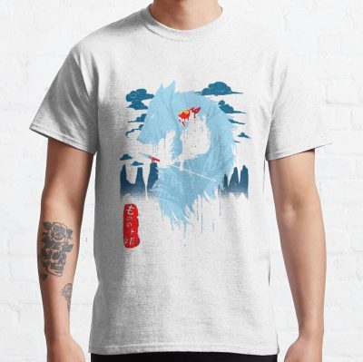 Wolf T-Shirt Official Studio Ghibli Merch