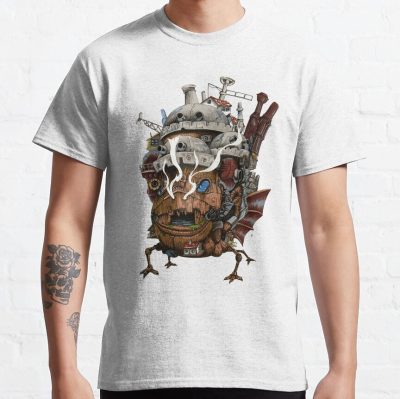 Howl'S Moving Castle Yacht T-Shirt Official Studio Ghibli Merch