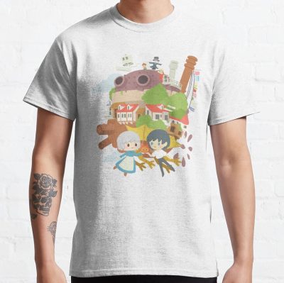 Howl'S Moving Castle T-Shirt Official Studio Ghibli Merch