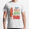Calcifer May All Your Bacon Burn Cute T-Shirt Official Studio Ghibli Merch