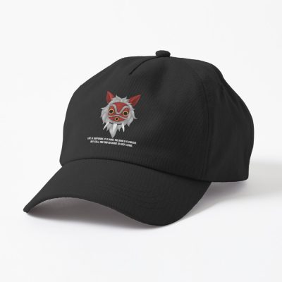 Princess Mononoke Quote Cap Official Studio Ghibli Merch