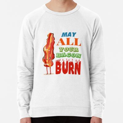 Calcifer May All Your Bacon Burn Cute Sweatshirt Official Studio Ghibli Merch