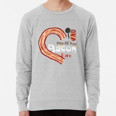 May All Your Bacon Burn // Calcifer // Earrings & Plugs. Funny Shirt. Bacon Funny Shirt Sweatshirt Official Studio Ghibli Merch