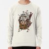 ssrcolightweight sweatshirtmensoatmeal heatherfrontsquare productx1000 bgf8f8f8 11 - Studio Ghibli Merch