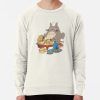 ssrcolightweight sweatshirtmensoatmeal heatherfrontsquare productx1000 bgf8f8f8 55 - Studio Ghibli Merch