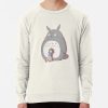 ssrcolightweight sweatshirtmensoatmeal heatherfrontsquare productx1000 bgf8f8f8 75 - Studio Ghibli Merch