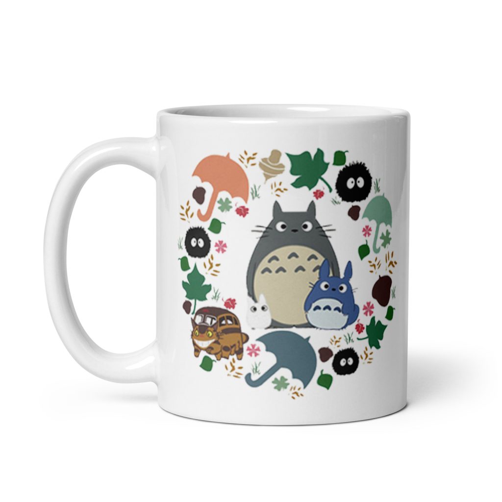 totoro and friends mug 6 - Studio Ghibli Merch