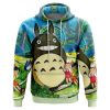 trippy my neighbor totoro studio ghibli hoodiemvvkl - Studio Ghibli Merch