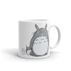 white glossy mug 11oz handle on right 622ffb17b675a - Studio Ghibli Merch