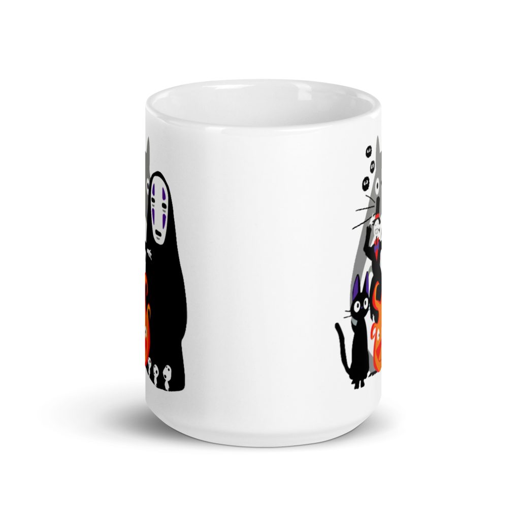 white glossy mug 15oz front view 635dfe0d130d4 - Studio Ghibli Merch