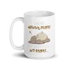 white glossy mug white 15oz handle on left 63fcdd19668bf - Studio Ghibli Merch