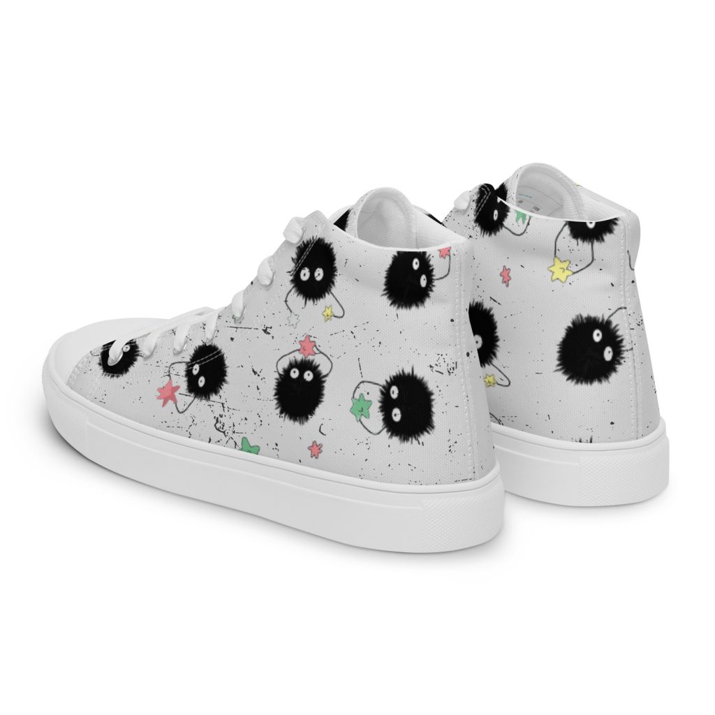 womens high top canvas shoes white left back 640aed97a9b13 - Studio Ghibli Merch