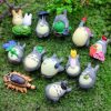 12pcs Studio Ghibli Totoro Mini Resin Action Figures Hayao Miyazaki Miniature Cake Toppers Figurines Dolls Garden 5 - Studio Ghibli Merch