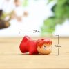 2 Pcs set Kawaii Ponyo on The Cliff Resin Figures Toy Gardening Boy Fish Ornament Action 5 - Studio Ghibli Merch