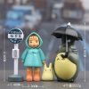 4pcs lot 3 5cm Anime My Neighbor Totoro Action Figure Toy Hayao Miyazaki Mini Garden PVC 3 - Studio Ghibli Merch