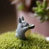 Anime My Neighbor Kawaii Totoro with Bowl Micro Fairy Garden Miniature Decoration Figures Terrarium Dollhouse DIY 2 - Studio Ghibli Merch