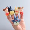 Koteta 1PC Hayao Miyazaki PVC Figurine TOTORO Finger Puppet Anime Model Collectiable Action Figure Kids Birthday 1 - Studio Ghibli Merch