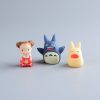 Koteta 1PC Hayao Miyazaki PVC Figurine TOTORO Finger Puppet Anime Model Collectiable Action Figure Kids Birthday 2 - Studio Ghibli Merch