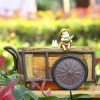 My Neighbor Totoro Studio Ghibli PVC Cat Action Figure Doll Anime Mei Fairy Dust Garden Resin 3 - Studio Ghibli Merch