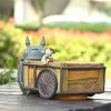 My Neighbor Totoro Studio Ghibli PVC Cat Action Figure Doll Anime Mei Fairy Dust Garden Resin 4 - Studio Ghibli Merch