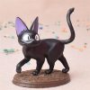 Randomly Lovely Black Cat 6 Kinds Funny Animals Toys Anime Action Toy Figures Model Home Car 3 - Studio Ghibli Merch