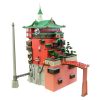 Spirited Away Aburaya Bathhouse 3D Paper Model Assembly Papercraft Puzzle Educational Kids Toy Anime Totoro Birthday 1 - Studio Ghibli Merch