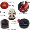 Spirited Away Faceless Man Piggy Bank Kaonashi Swallow Money Toy Automatic Eat Coin Bank Hayao Miyazaki 5 - Studio Ghibli Merch