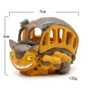 Studio Ghibli Anime My Neighbor Totoro blowing In the tree Action Figures Ornaments Toys DIY Desk 2 - Studio Ghibli Merch