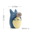 Studio Ghibli Anime My Neighbor Totoro blowing In the tree Action Figures Ornaments Toys DIY Desk 3 - Studio Ghibli Merch