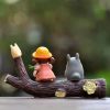 Studio Ghibli Miniature Ornaments Japanese Cartoon Totoro Decoration Home Room Decor Garden Desk Cute Ornaments Miniature 2 - Studio Ghibli Merch