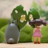 Studio Ghibli Miniatures Japanese Anime Totoro Ornament Miyazaki Fairy Garden Ornament Home Room Decor Cute Mini 2 - Studio Ghibli Merch