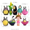 Studio Ghibli Totoro Miniatures PVC Action Figures Spirited Away No Face Man Hayao Miyazaki Mini Figurines 2 - Studio Ghibli Merch