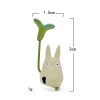 Totoro Japanese Anime 3 5 5cm Mini Tonari no Totoro with Lotus leaf Mini Cartoon Figures 5 - Studio Ghibli Merch