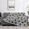 Cute Totoro Soot Sprites Studio Ghibli Blankets Warm Flannel Spirited Away Anime Manag Throw Blanket for 1 - Studio Ghibli Merch