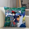 Musife Studio Ghibli Pillowcase Custom Square Pillow Cover Case Zipper Pillowcase 35 35 40 40 45 4 - Studio Ghibli Merch
