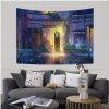 Studio Ghibli No Face DIY Wall Tapestry Hanging Tarot Hippie Wall Rugs Dorm Japanese Tapestry 3 - Studio Ghibli Merch