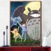 Totoro Studio Ghibli Anime Posters And Prints Canvas Painting Pictures On The Wall Art Decorative Home 4 - Studio Ghibli Merch