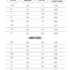 Air Force Shoes Size Chart - Studio Ghibli Merch