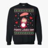 818 8181806 ponyo loves ham ugly christmas sweater dad ugly - Studio Ghibli Merch