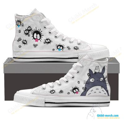 Studio Ghibli My Neighbor Totoro & Black Soots Converse Shoes