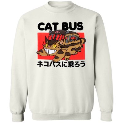 Studio Ghibli My Neighbor Totoro Cat Bus Sweatshirt