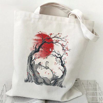 Totoro Under Sakura Tree My Neighbor Totoro Totes